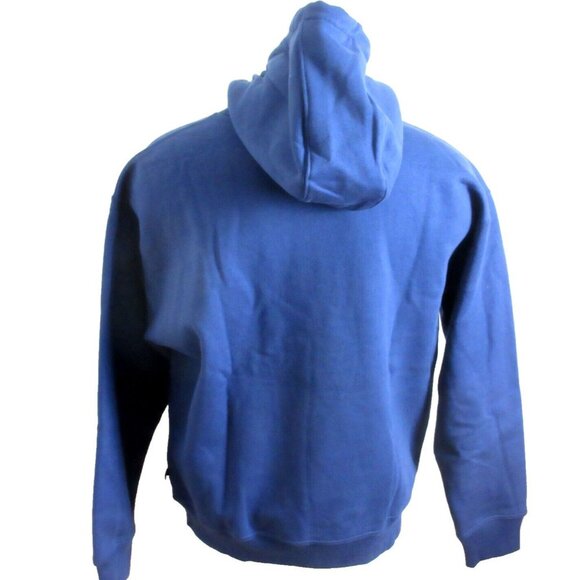 Nike SB Men's Fleece Football Logo Skate Hoodie Navy Blue Orange Sizes M/L NWT - Picture 2 of 4